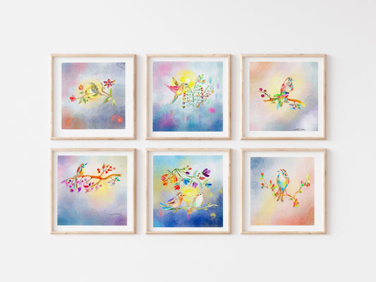 The Complete Golden Frequency Collection – Set of 6 Art Prints