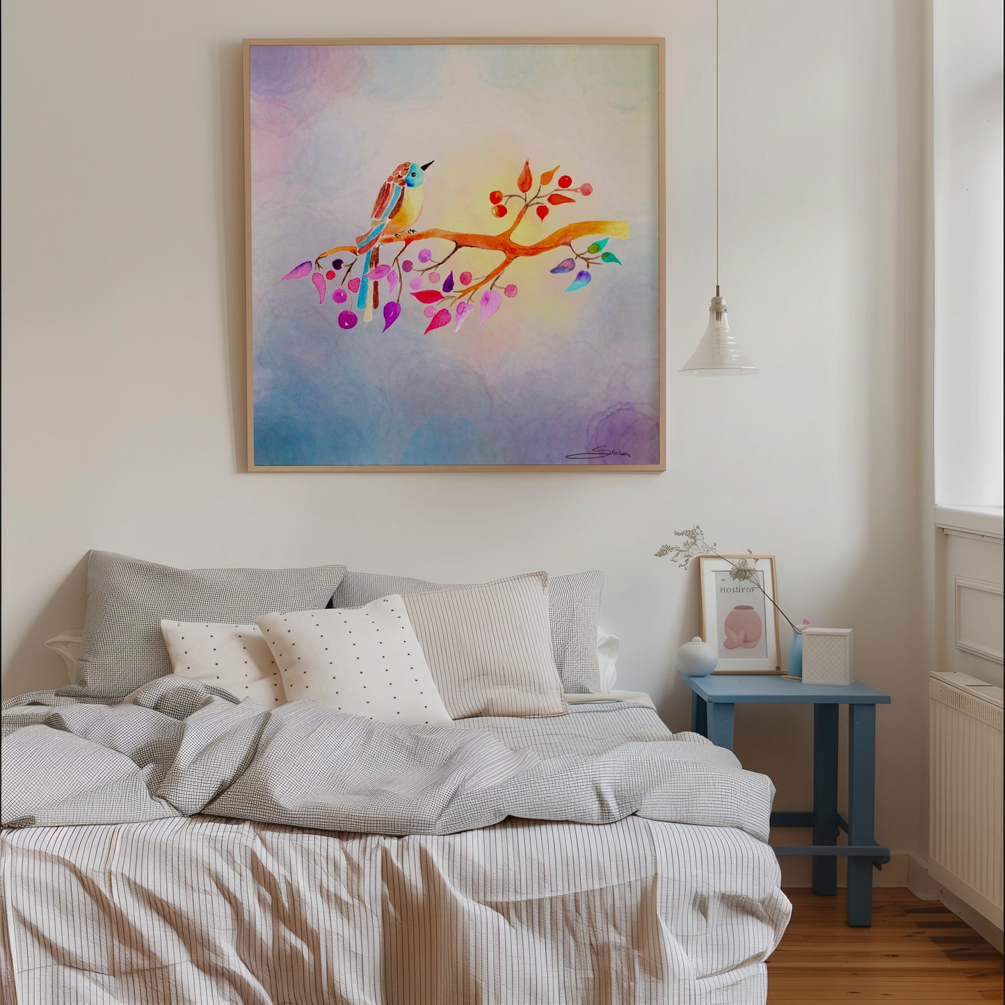 Love & Heart Opening - Golden Frequency Fine Art Print