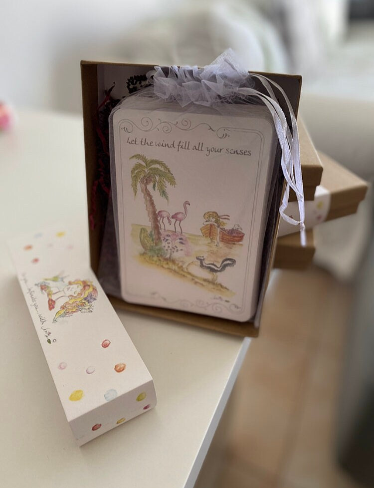 The Soulful Empowerment Deck – 40 Watercolor Affirmation Cards