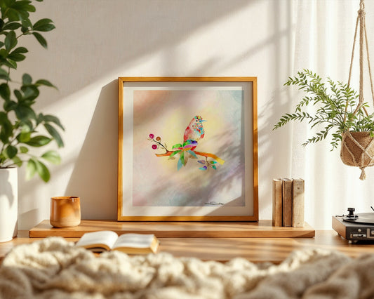 Abundance and Manifestation - Golden Frequency Fine Art Print