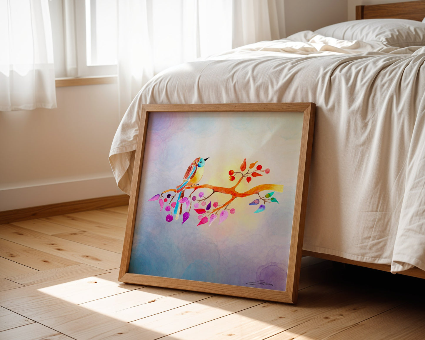 Love & Heart Opening - Golden Frequency Fine Art Print