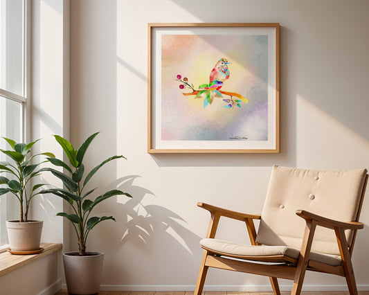 Abundance and Manifestation - Golden Frequency Fine Art Print
