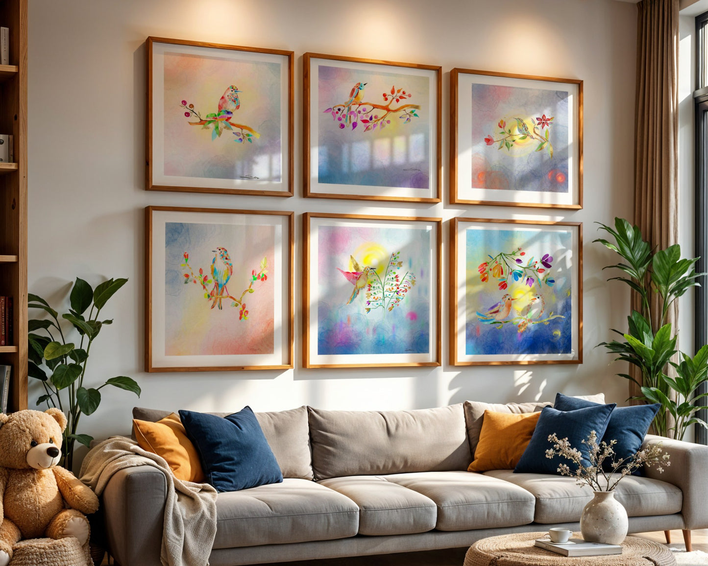 The Complete Golden Frequency Collection – Set of 6 Art Prints