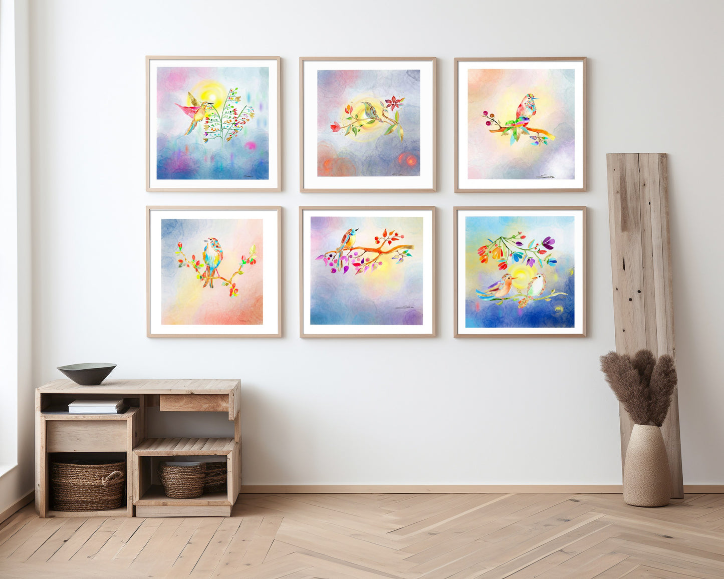 The Complete Golden Frequency Collection – Set of 6 Art Prints