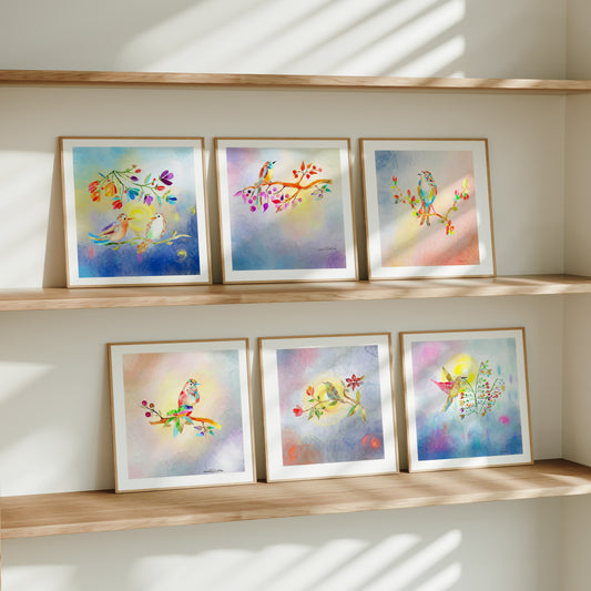 The Complete Golden Frequency Collection – Set of 6 Art Prints