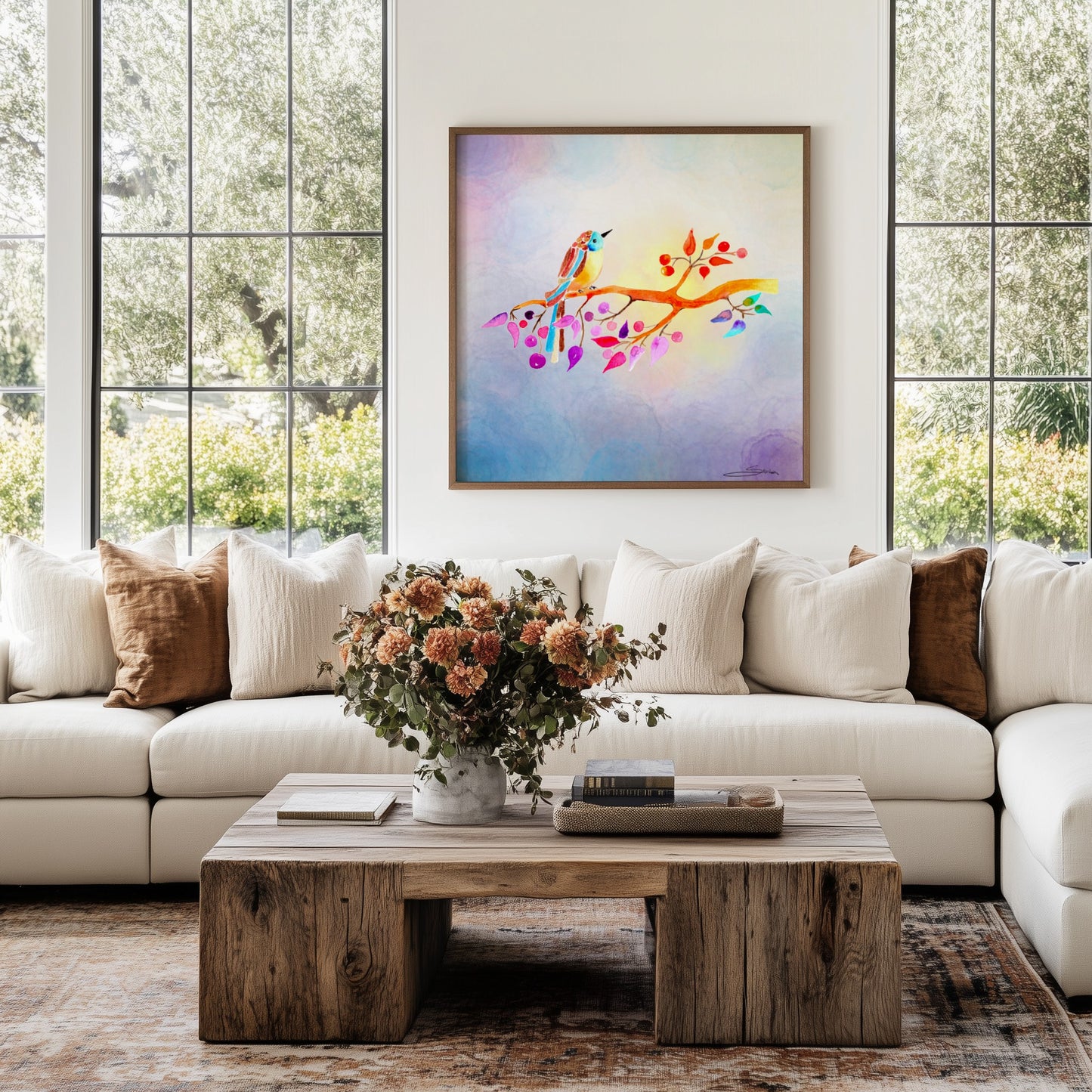 Love & Heart Opening - Golden Frequency Fine Art Print