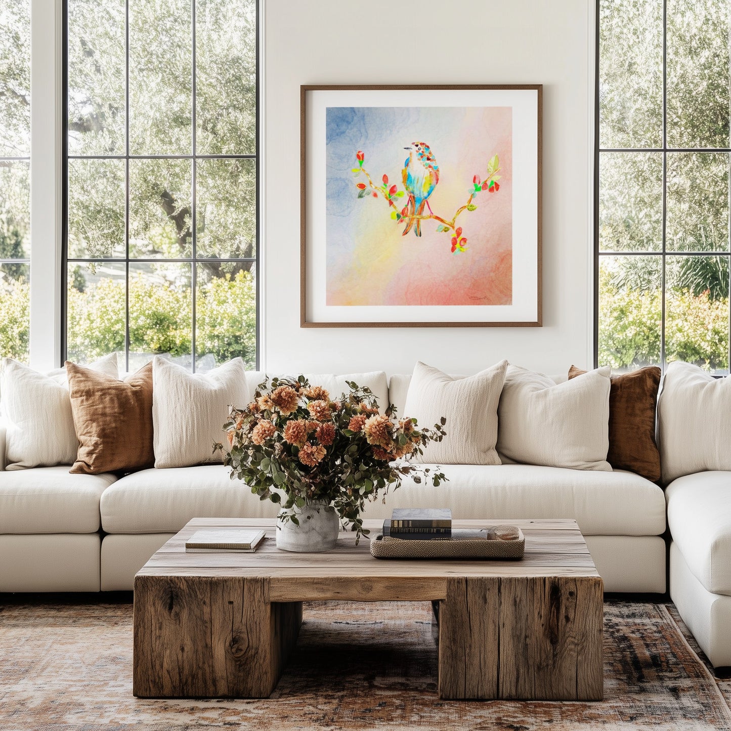 Courage and Transformation - Golden Frequency Fine Art Print