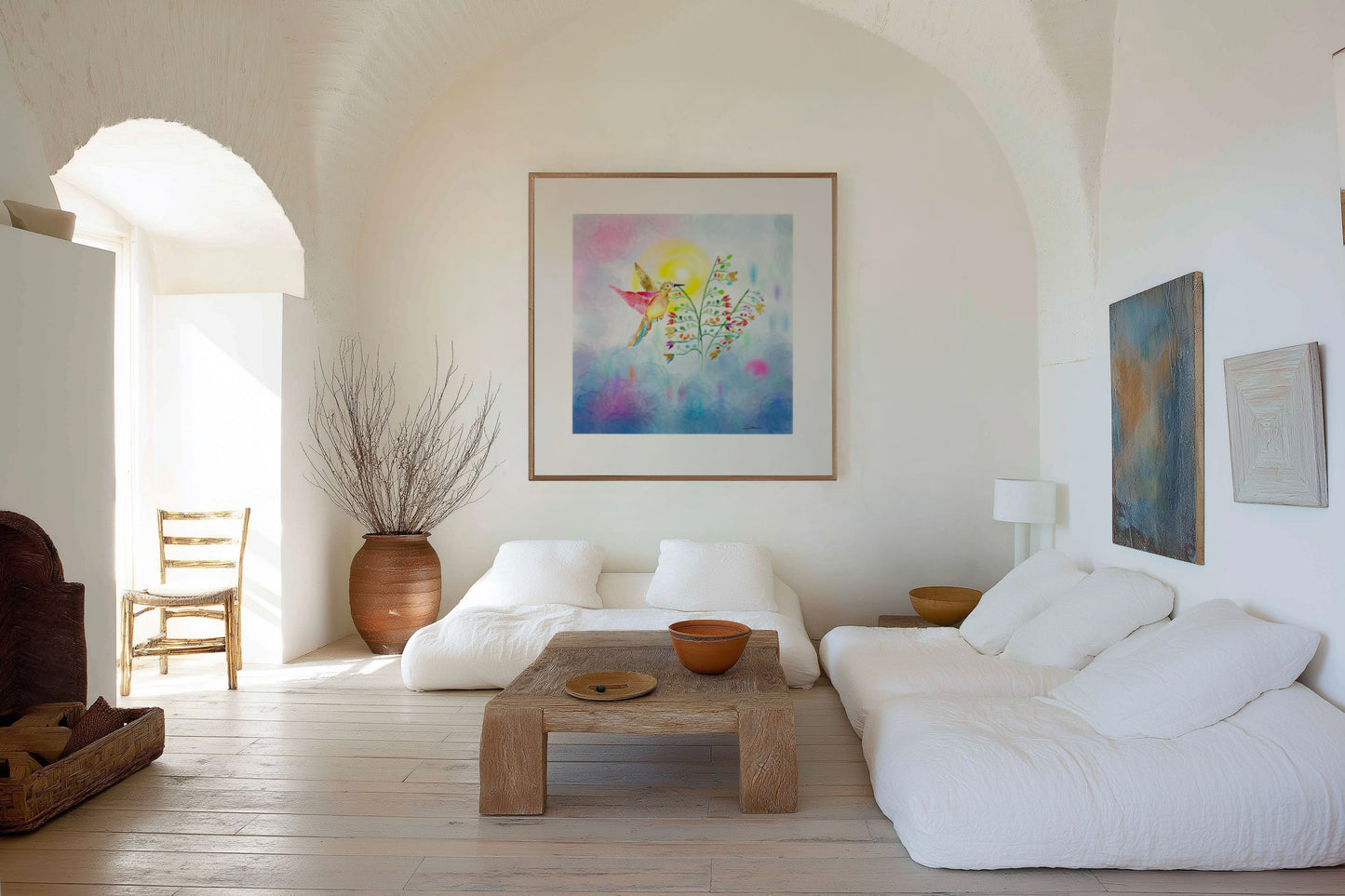 Joy and Vitality - Golden Frequency Fine Art Print