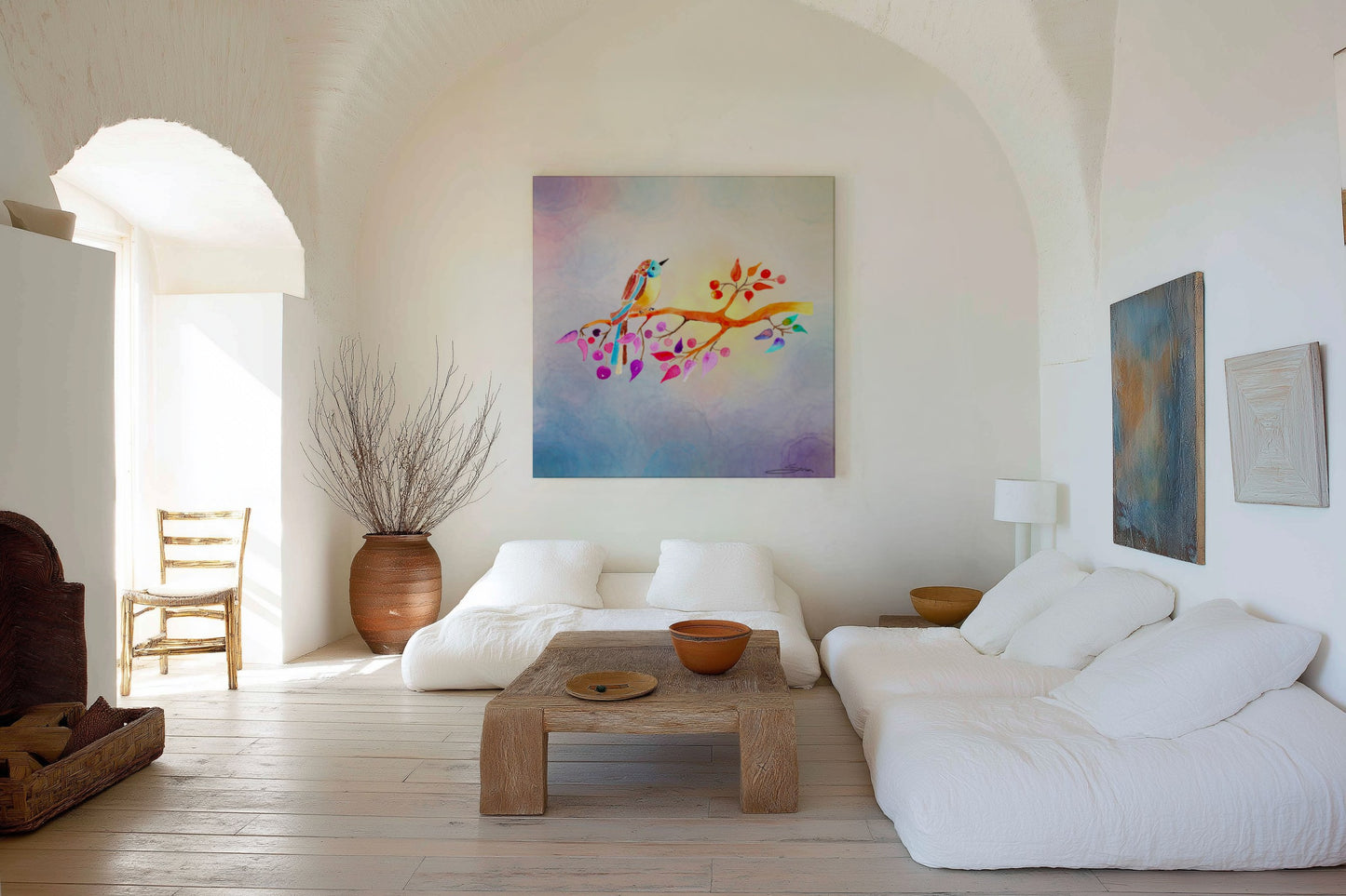Love & Heart Opening - Golden Frequency Fine Art Print