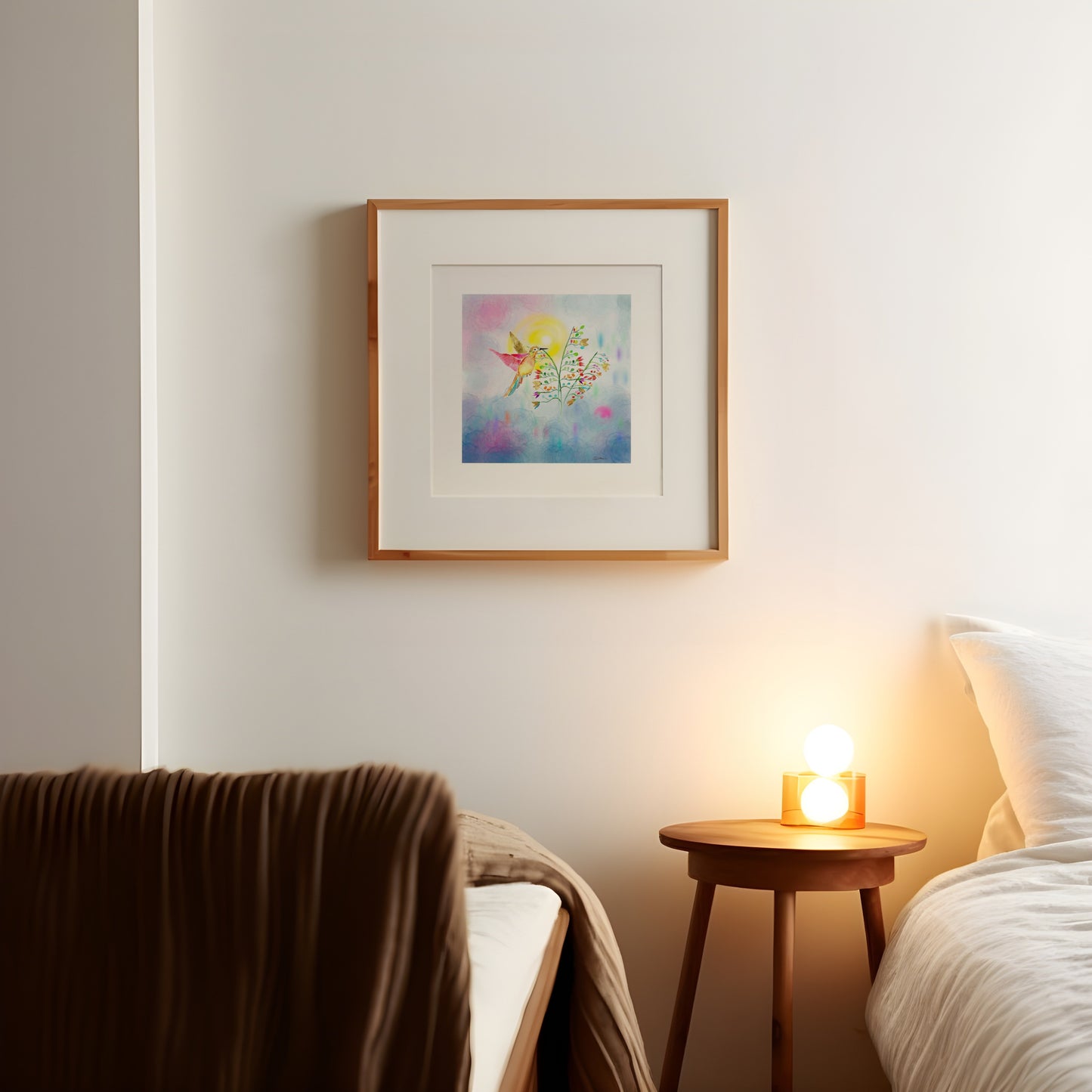Joy and Vitality - Golden Frequency Fine Art Print
